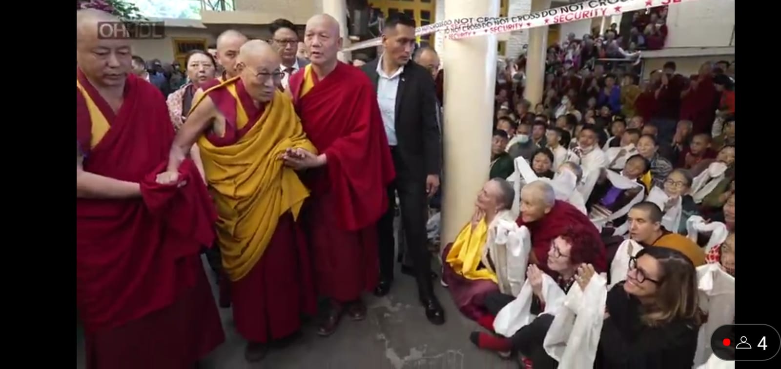 Incontro con Sua Santità il Dalai Lama